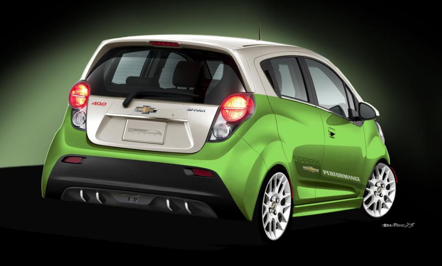  Chevrolet Spark EV Tech Performance Concept 2013 года  (фото 3 из 3)
